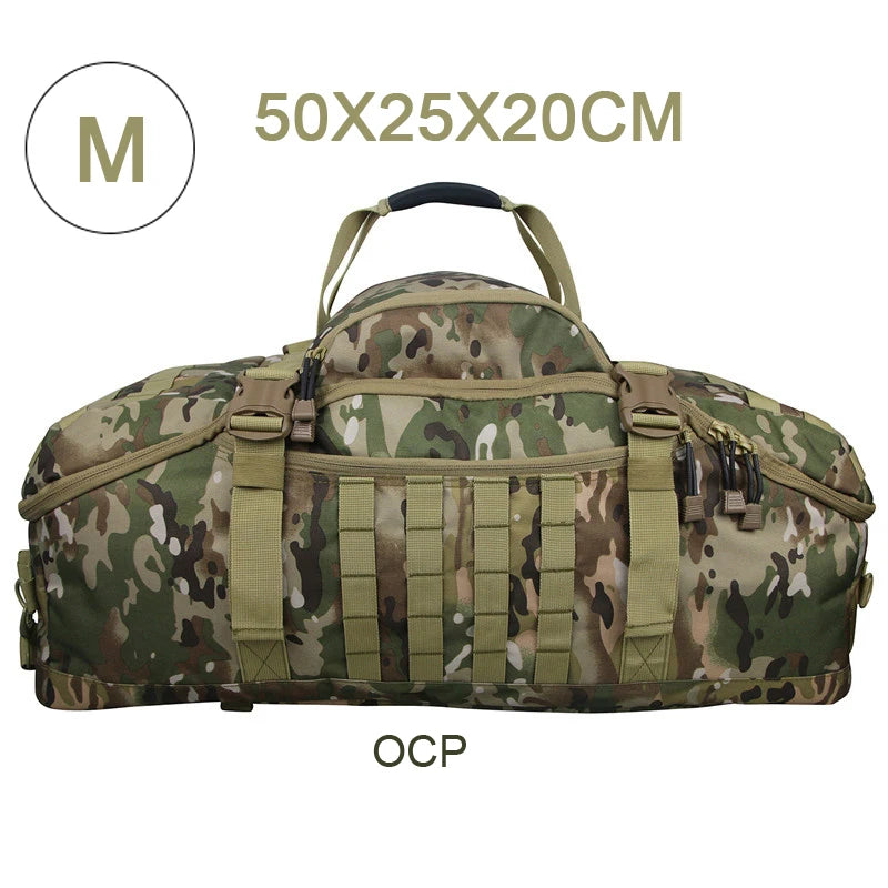 LQARMY Waterproof Travel Duffel Bag Large Capacity