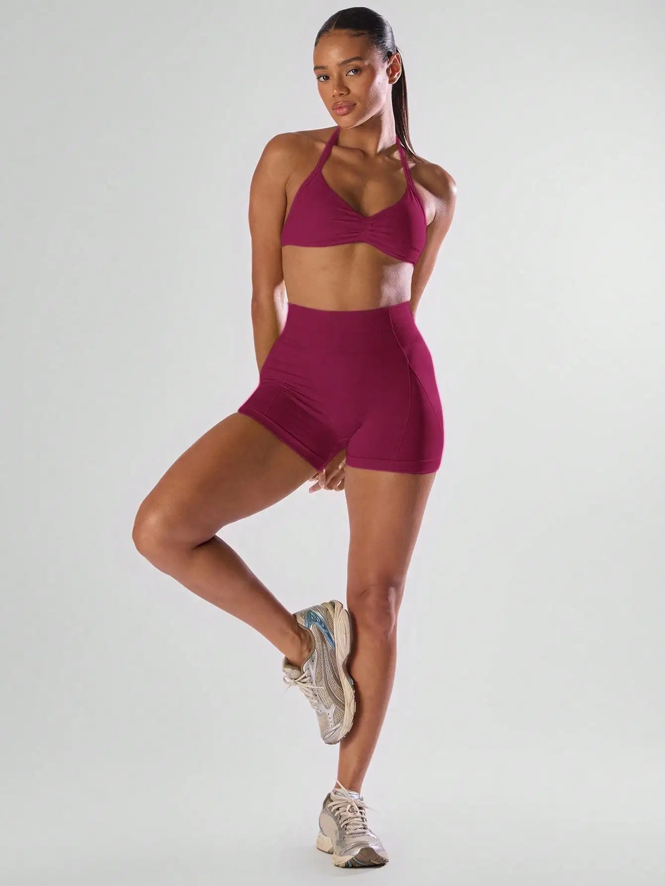 Musera Sport High Waist Shorts For Workout And Yoga Fitness