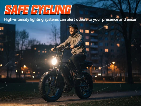 TST 1500W Electric Bike For Adults 48V Battery 7 Speed Off Road