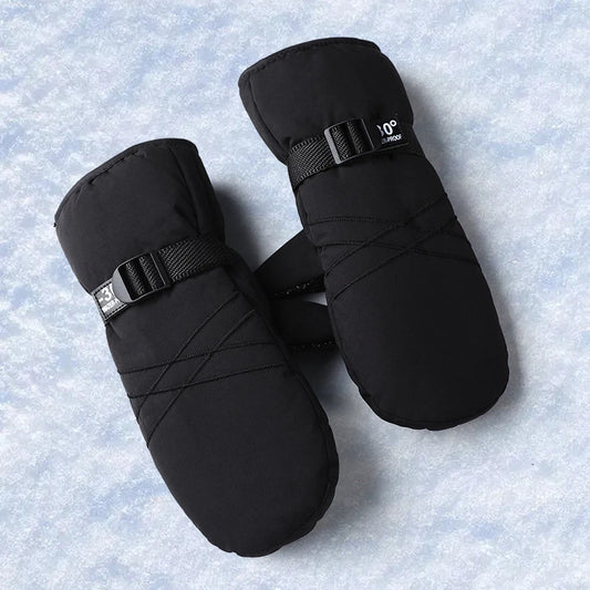 APWIKOGERCN Ski Mittens Waterproof Snow Gloves For Winter