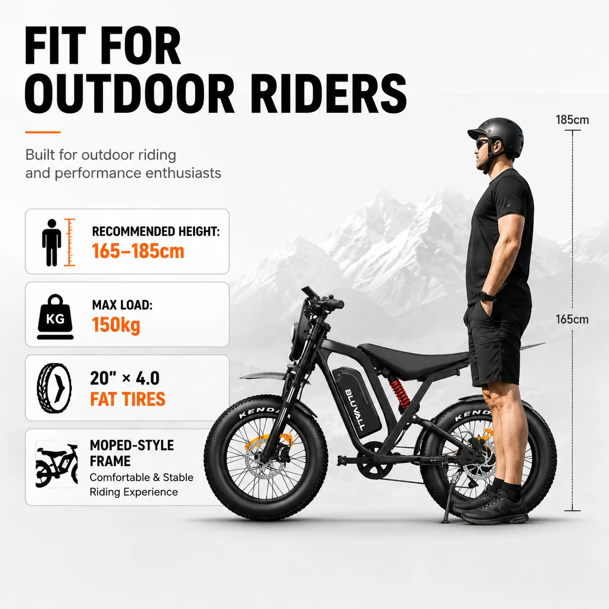2500W electric dirt bike, 60V power supply, oil brake, shipped from warehouse in the United States e-bike Adult bike electric