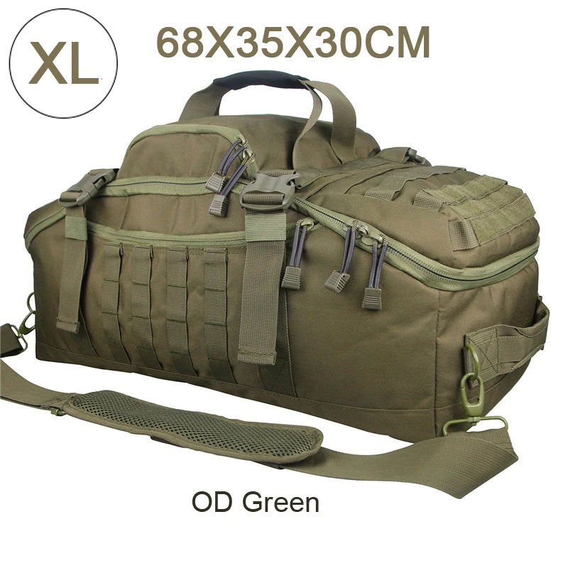 LQARMY Waterproof Travel Duffel Bag Large Capacity