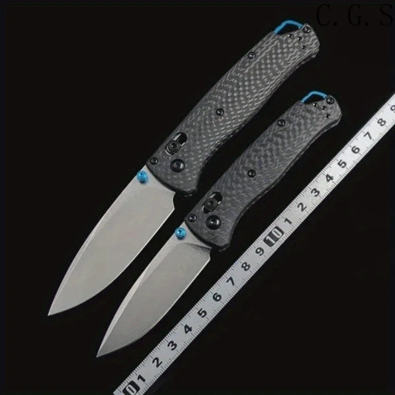 DIY Supplies Axis Lock BM 533 535 Carbon Fiber EDC Folding Knife Outdoor Camping