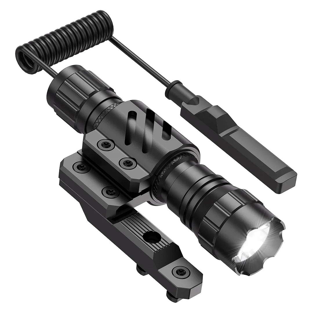 Tactical 1200 Lumen LED Weapon Light With Mlok Picatinny Mount