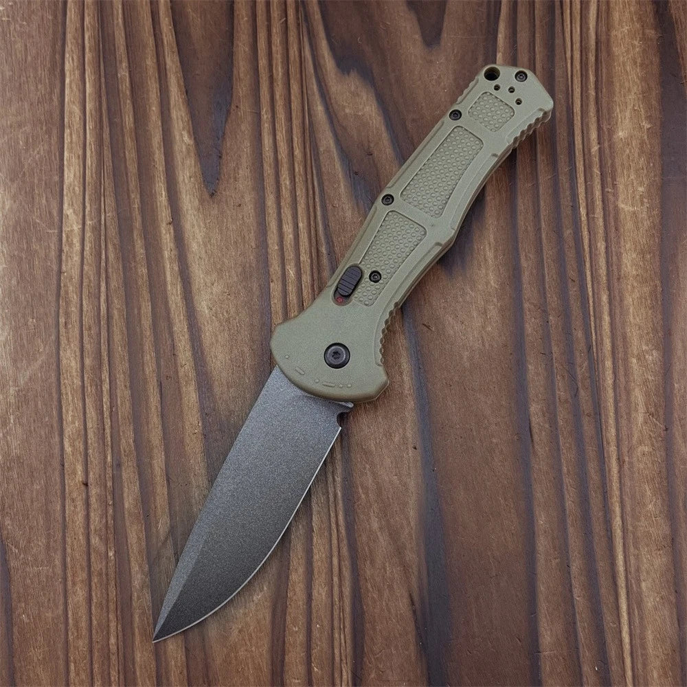 DIY Supplies Folding Pocket Knife D2 Blade Nylon Handle Camping Outdoor EDC