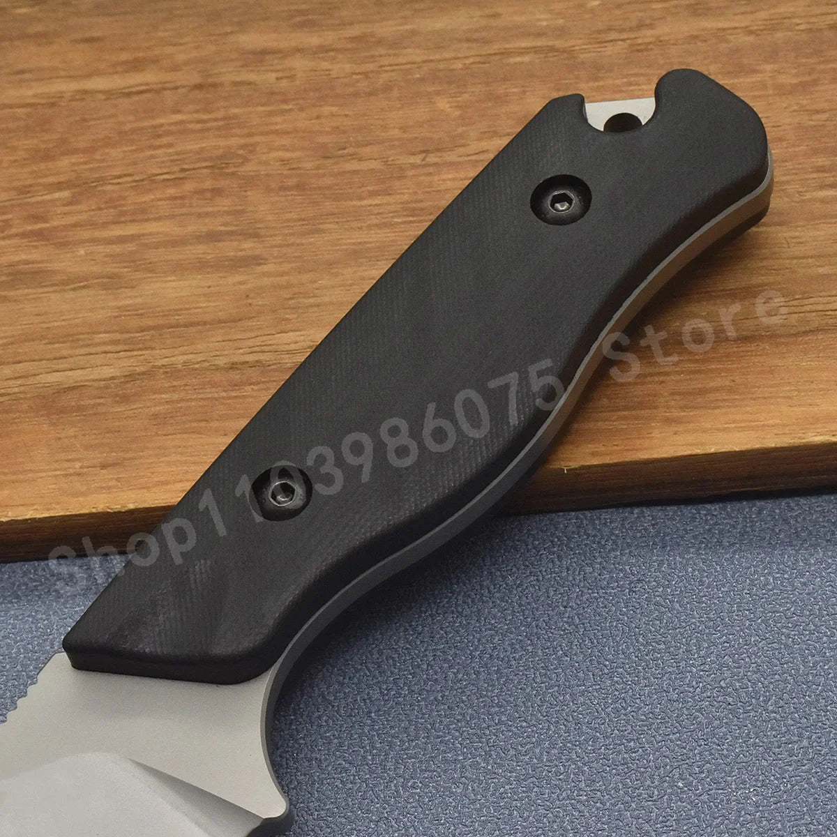 DIY Supplies BM 15017 K Shield Straight Knife 8Cr13Mov G10