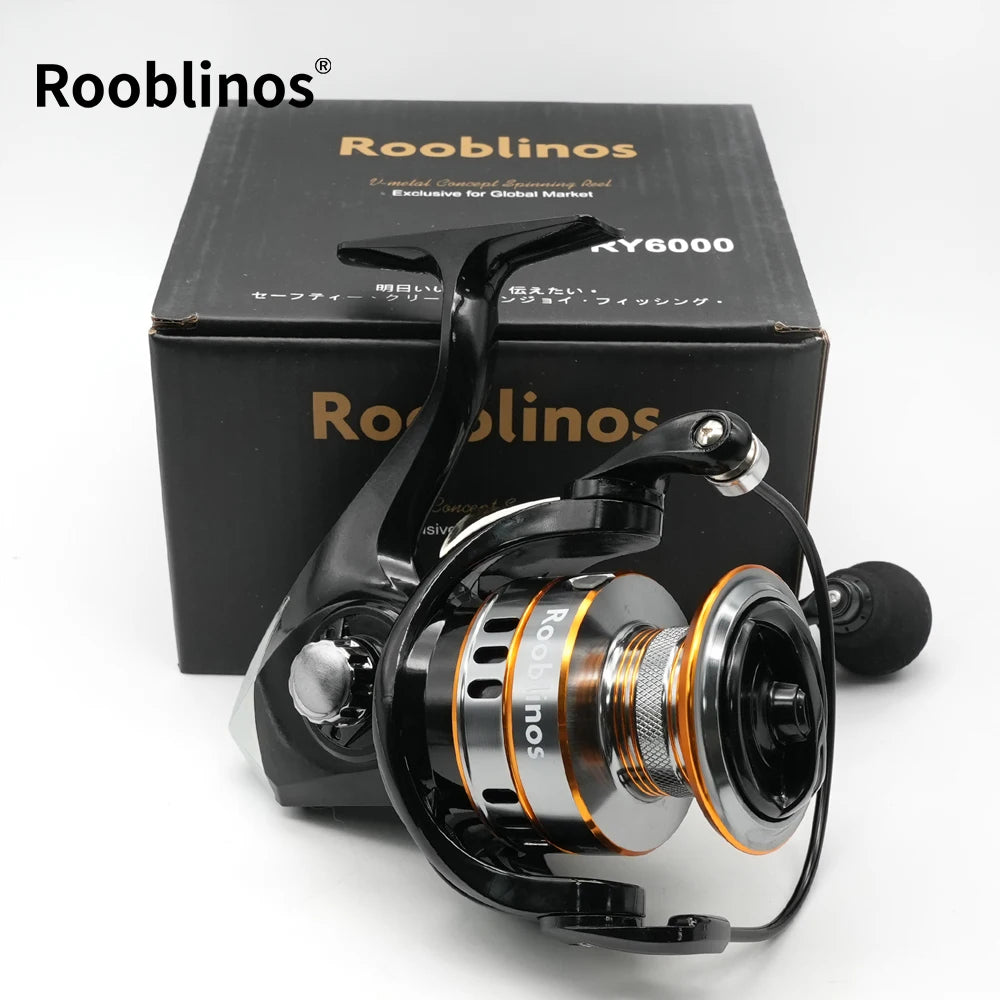 Rooblinos RY Series Spinning Reel Ultralight Saltwater 15kg Max Drag