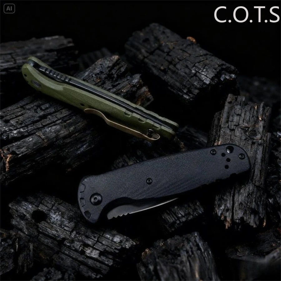 DIY Supplies BM 4300 G10 Folding Knife For Outdoors