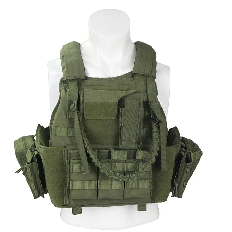 NONECN 1000D Tactical Vest Sniper Chest Rig Airsoft