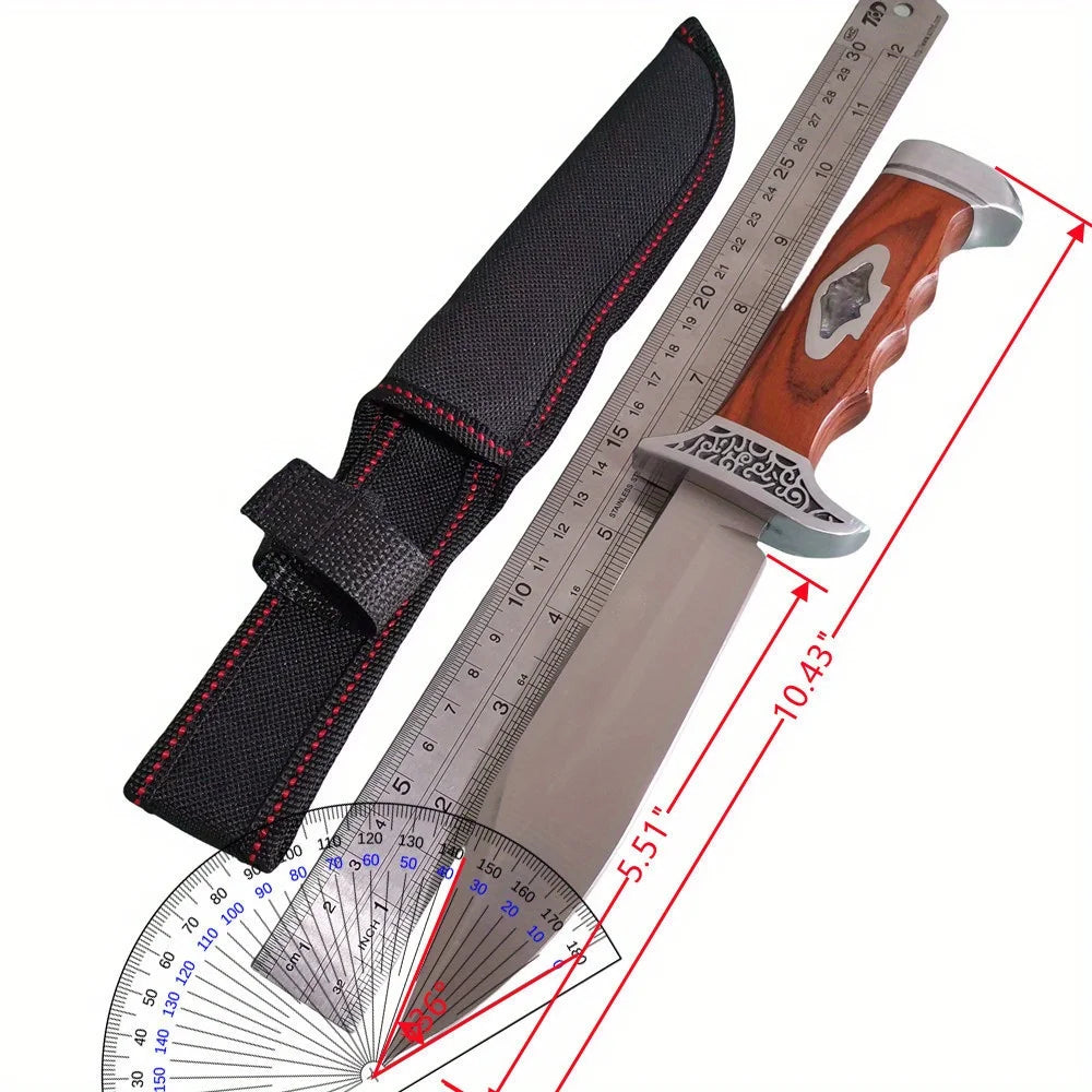 Doom Blade Fixed Blade Knife For Camping And Hunting Survival