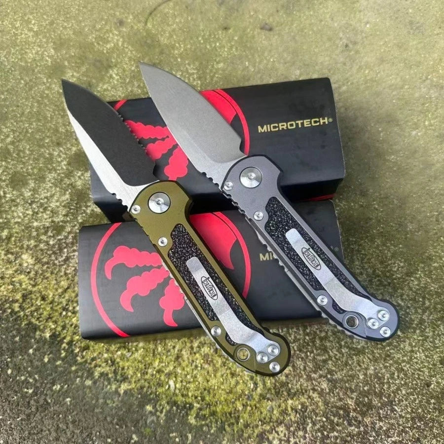 DIY Supplies LUDT Gen III Folding Knife D2 Steel Outdoor
