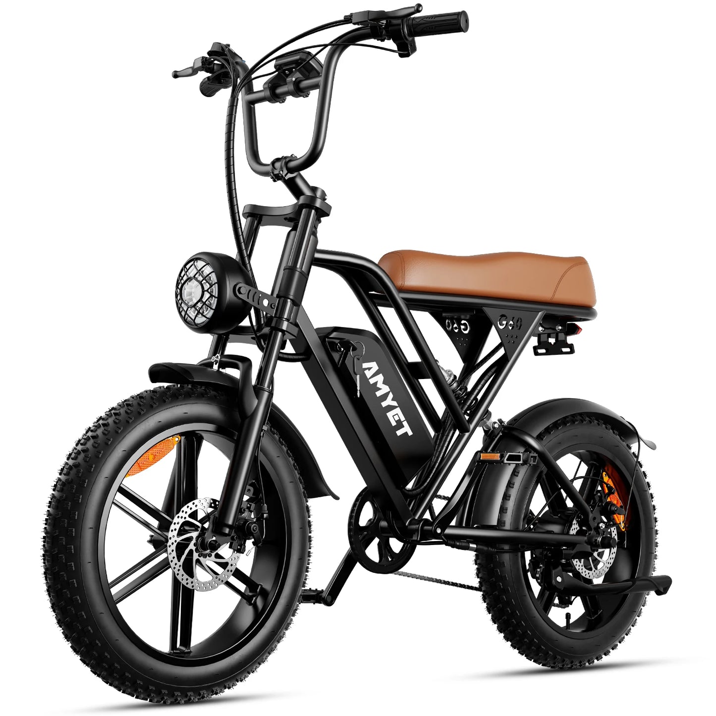 AMYET V9-G60 Adults Electric Bike 1000W Motor Bicycle 48V 20AH 20“ Tire Ebike Electric E Bikes Mountain Moped Ebikes For Men
