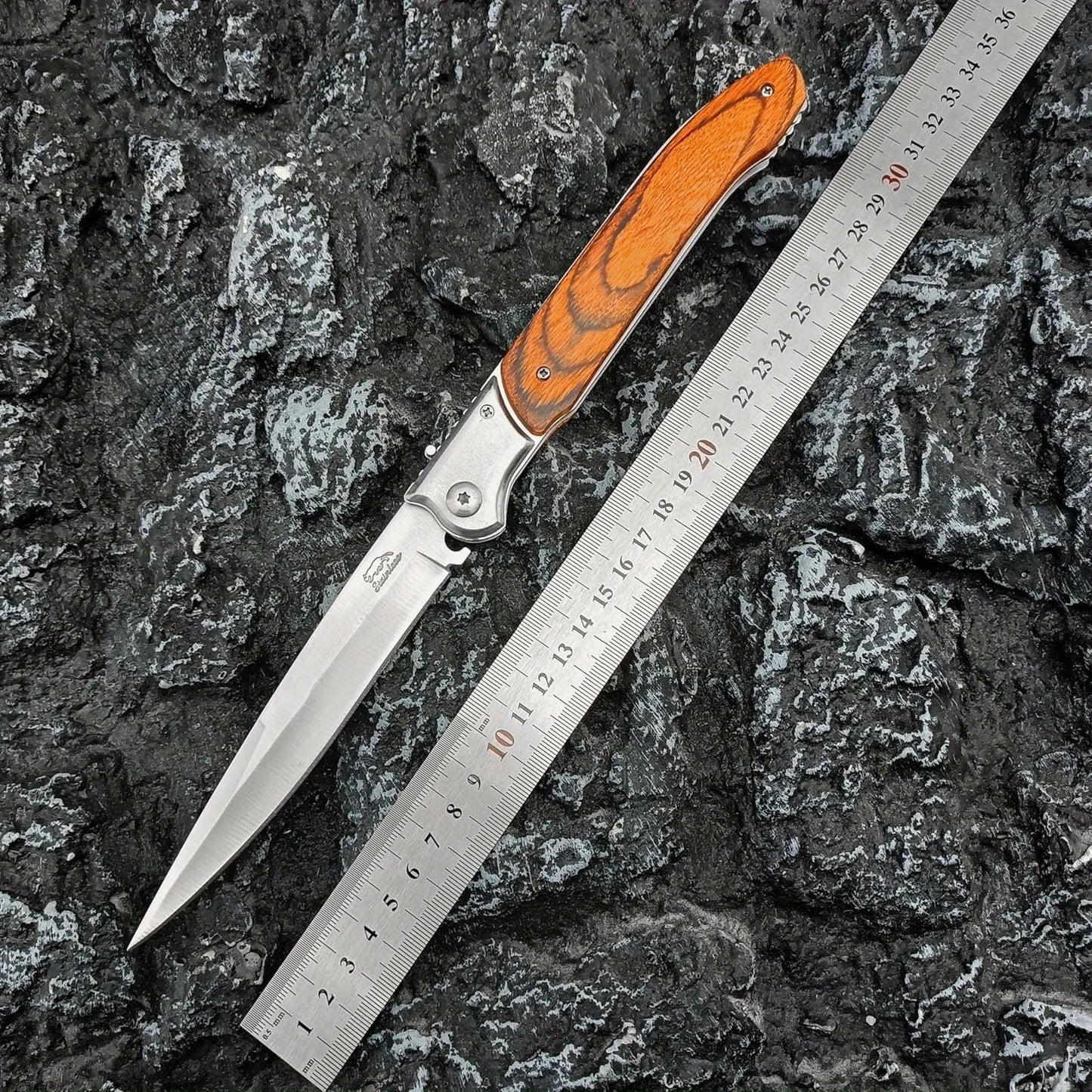 DIY Supplies Folding Pocket Knife With Stainless Steel Blade