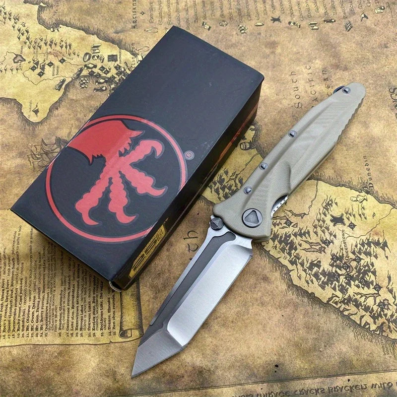 DIY Supplies Socom Delta Folding Pocket Knife D2 Blade G10