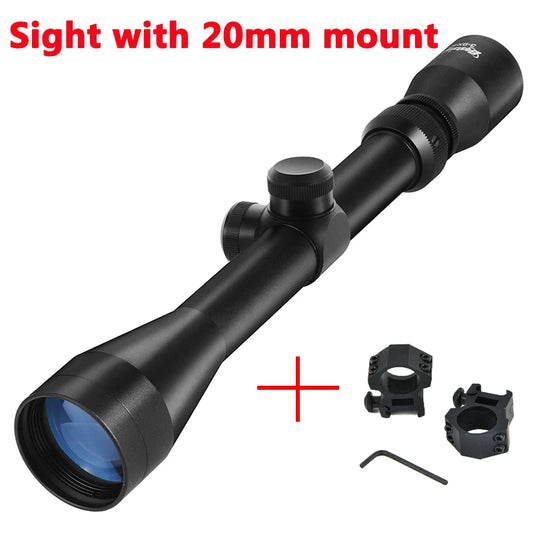 3-9X40 Hunting Deer Air Scope Wire Rangefinder Reticle Crossbow Mil Dot Reticle Scopes Optical Sights