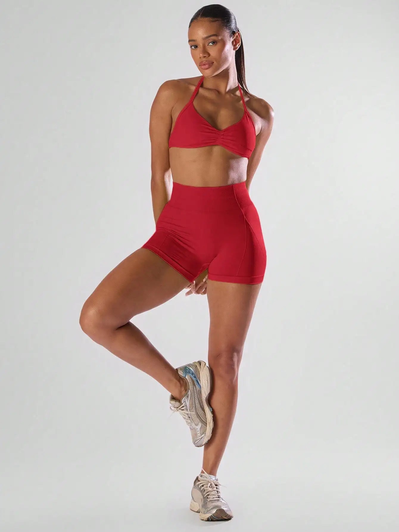 Musera Sport High Waist Shorts For Workout And Yoga Fitness