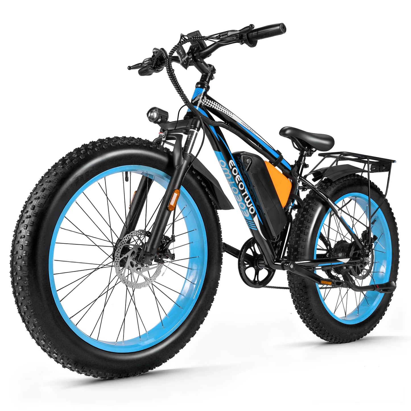 EOEOTWO Fat Tire Electric Mountain Bike 1000W Motor
