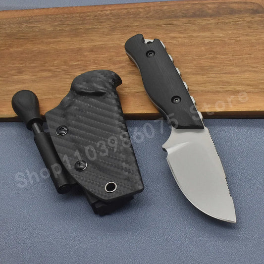 DIY Supplies BM 15017 K Shield Straight Knife 8Cr13Mov G10
