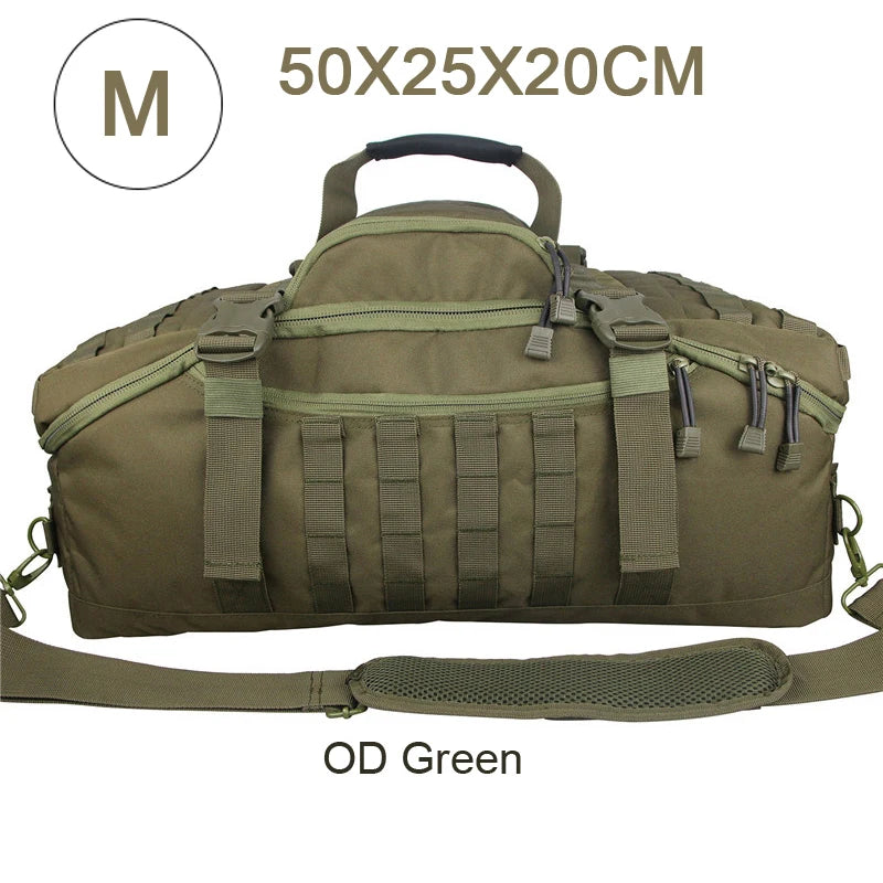 LQARMY Waterproof Travel Duffel Bag Large Capacity