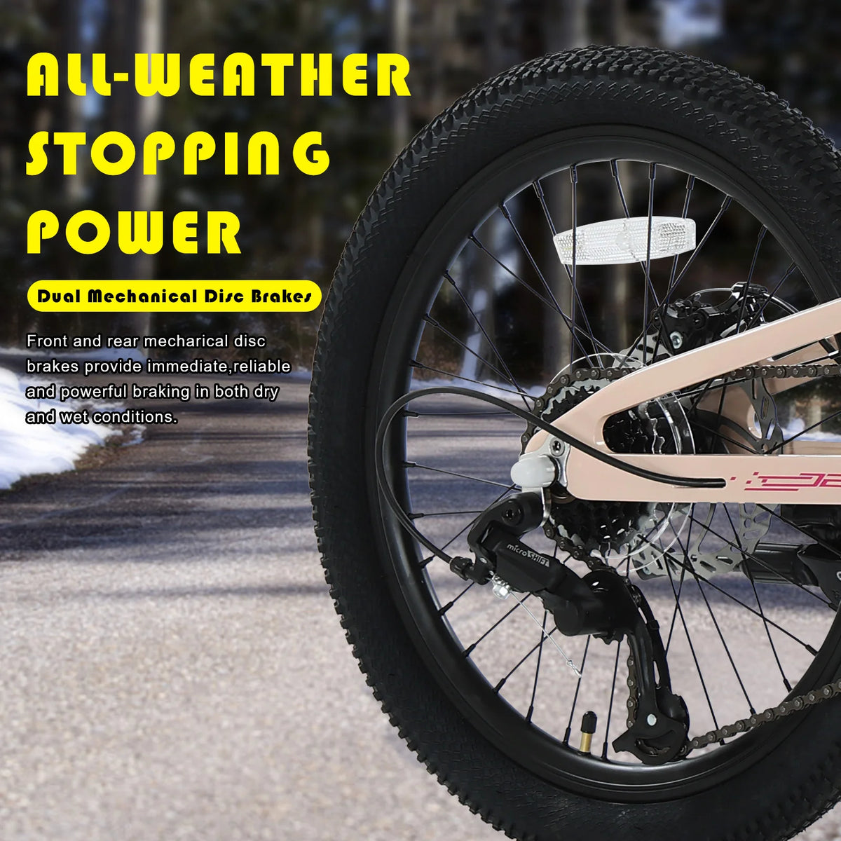 AIVA Knight Full Suspension City Bike With Seven Speed Gearing