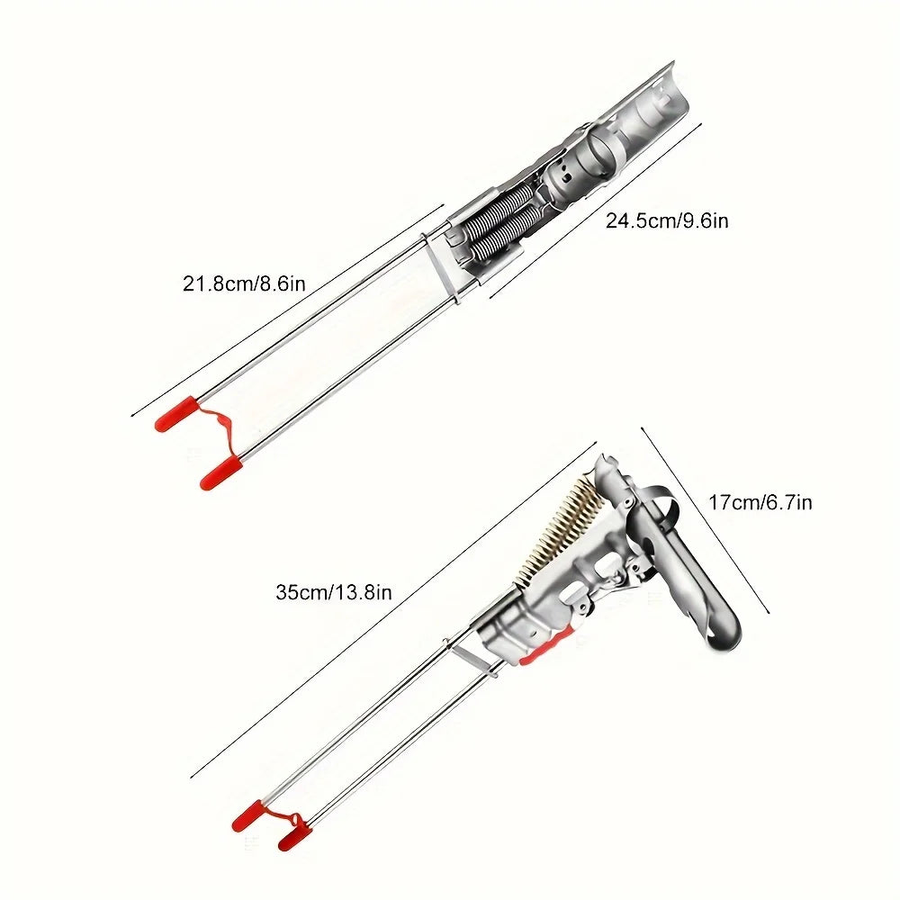 Automatic Spring Rod Holder For Fishing, Adjustable Folding Stainless Steel